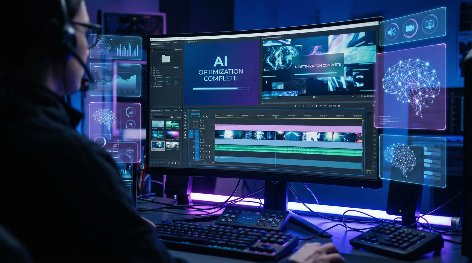 海角网 AI视频剪辑演示