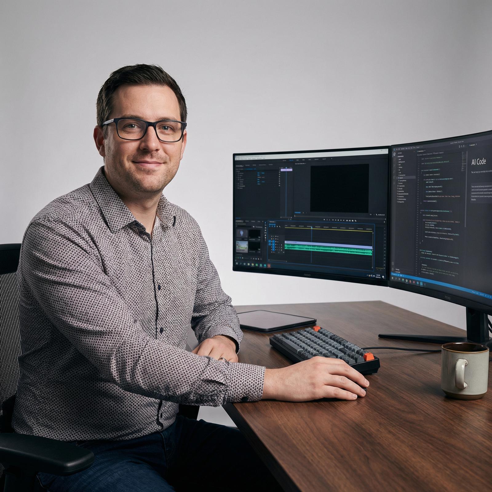 海角网 AI视频技术总监王智远